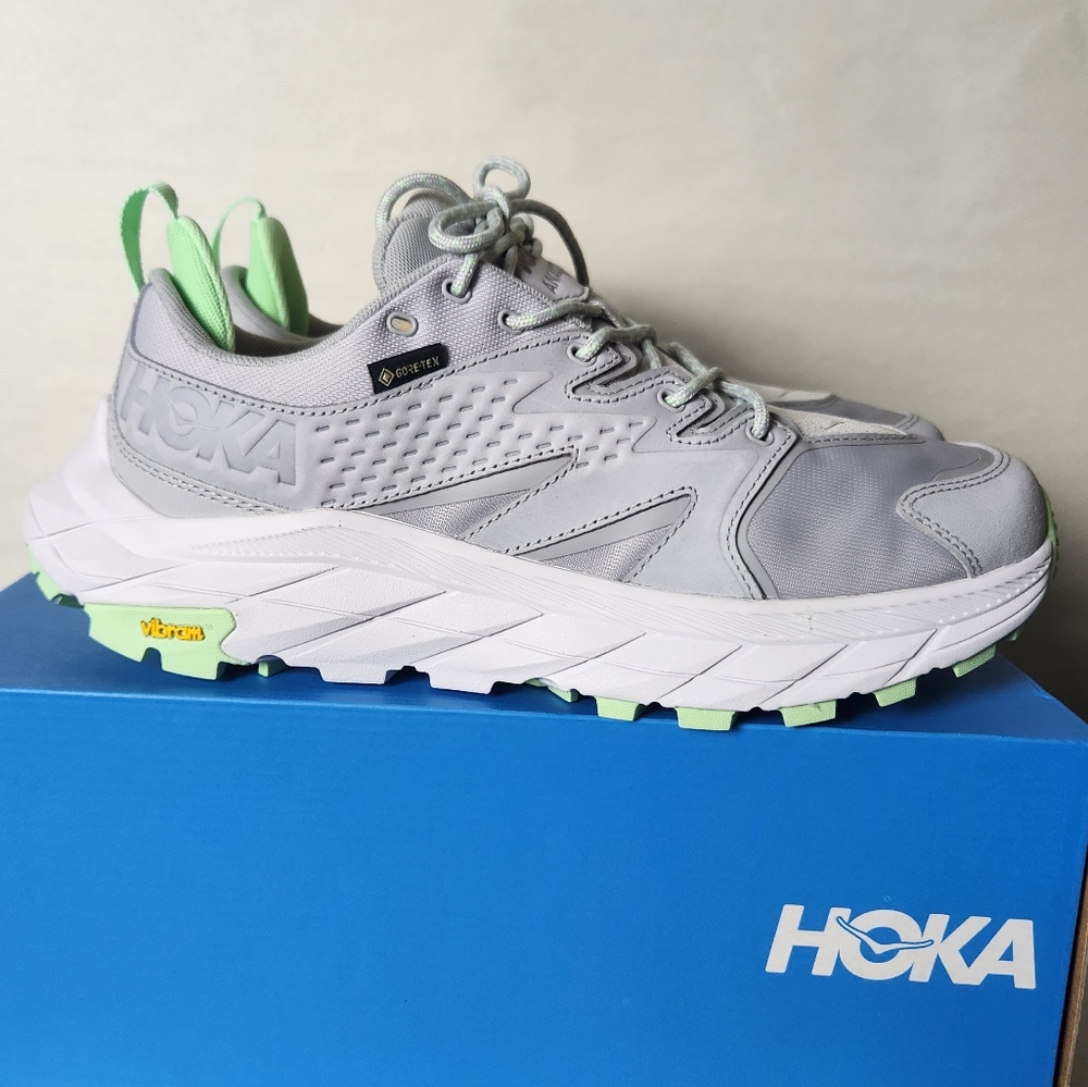 NWT HOKA Anacapa One One Low GTX Hiking Sneakers Shoes Size 10 - Picture 6 of 8